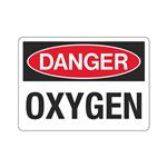 Danger Oxygen (Chemical) Sign